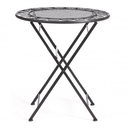 Стол Патио (ПЛ08-11139) стальной сплав, черный, 70х75 см / Patio (PL08-11139)_1