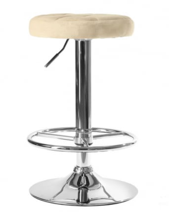 Табурет барный DOBRIN BRUNO (бежевый велюр (MJ9-10))_2