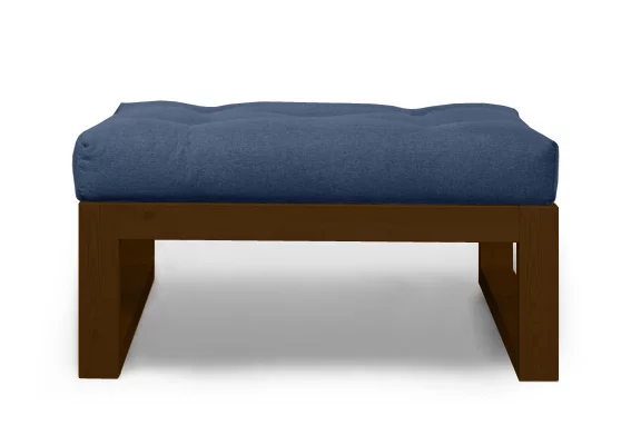 Пуфик Demoku СТ небесно-голубой_темный дуб_0