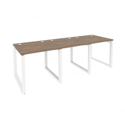 Рабочая станция на О-образном м/к ONIX O.MO-RS-3.0.8 Дуб Аризона/Белый_0