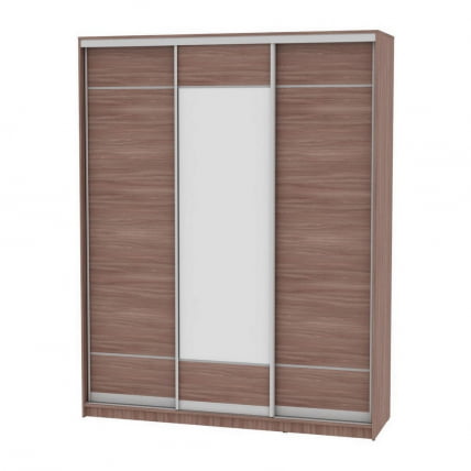 Шкаф-купе B-230х180х60-2(ЯШТ-D7D8D7)_0