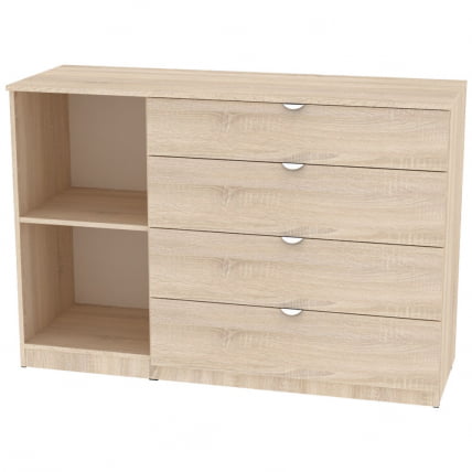 Комод Калисто(К44)923х1352х468ручкаторцеваяТР-2(Венге) / Калисто(K44)923х1352х468ручкаторцеваяTR-2(Венге)_1