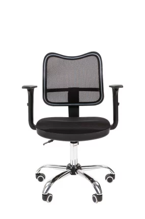 Офисное кресло для оператора CHAIRMAN 450 Chrome New Черный_1