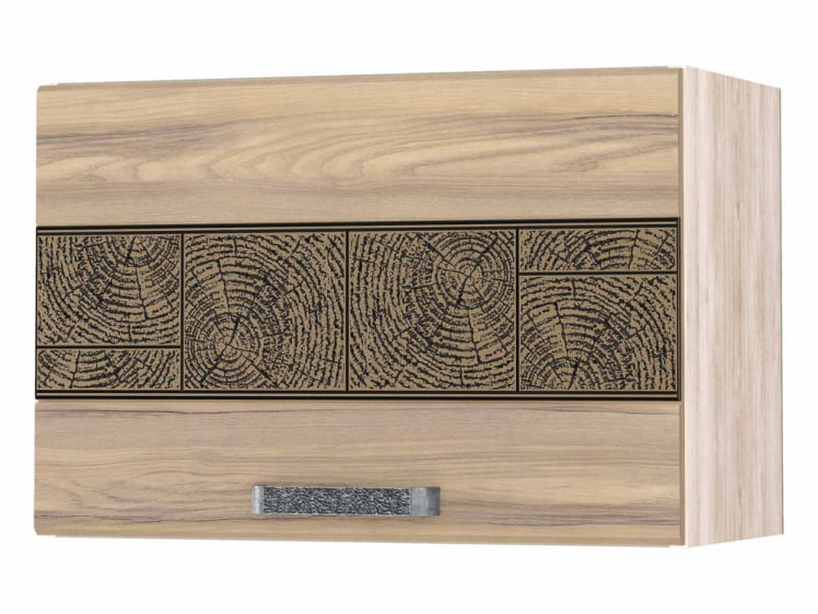 Шкаф над вытяжкой (с откидной системой Blum) Бруклин 101.83.1 Дуб Кронберг/Лагода/Антрацит_0