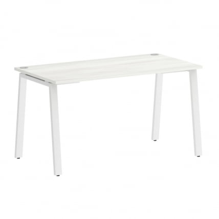 Стол письменный HOME OFFICE VR.SP-3-138.A Снежная Платина/Белый металл_0