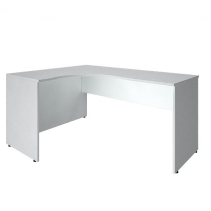 Стол криволинейный левый Riva А.СА-4 Л Белый_0