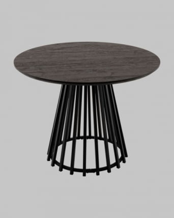 Стол обеденный Дэпхне 100*75 см темное дерево / Daphne_0