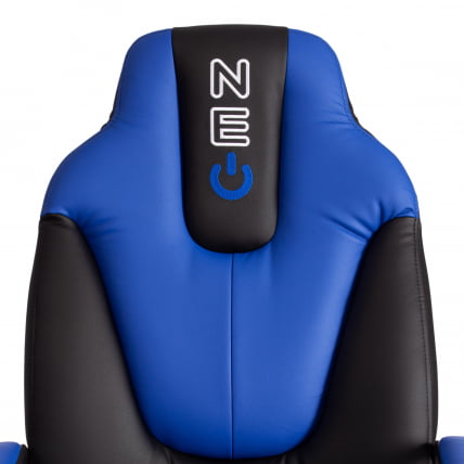 Кресло NEO 2 (22) экокожа Черный/синий 36-6/36-39_6