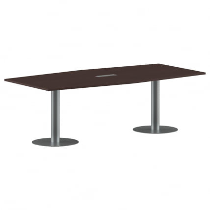 Конференц-стол на 6-8 человек IMAGO ПРГ-4 Венге Магия-алюминий_0