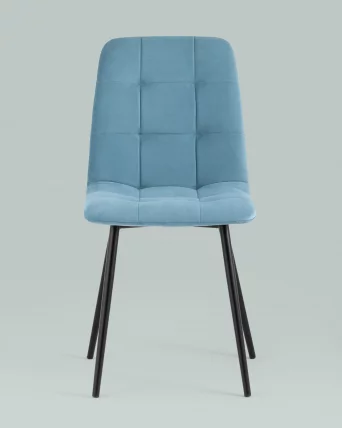 Стул Oliver велюр Пыльно-голубой_3
