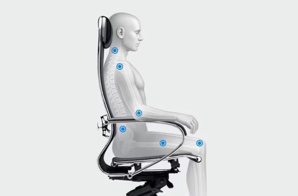 Кресло компьютерное Y 4DF B2-5D - YM93 /Kc00/Nc00/D15P/H13mM-3D(M26.B32.G25.W04)_2