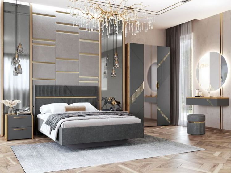 Тумба-комод Монако 902.23 Дуб Вотан Оникс Графит_7