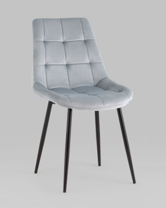 Стул Флекс New велюр пыльно-голубой 2шт_0