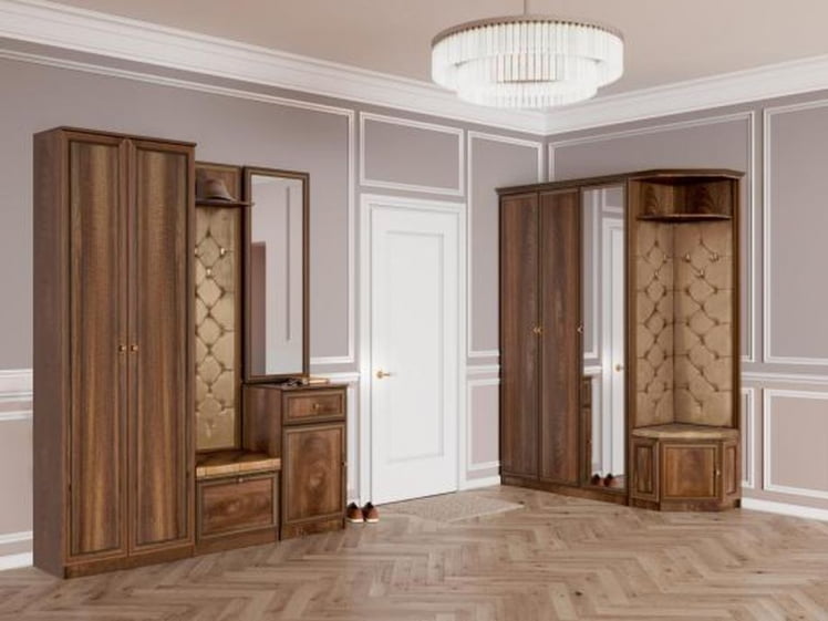 Зеркало навесное Габриэлла 02 Дуб кальяри_1