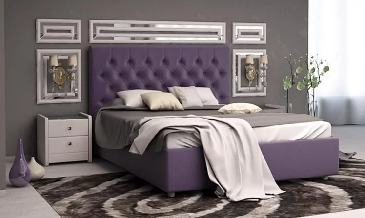 Кровать Beatrice Сиреневый_0