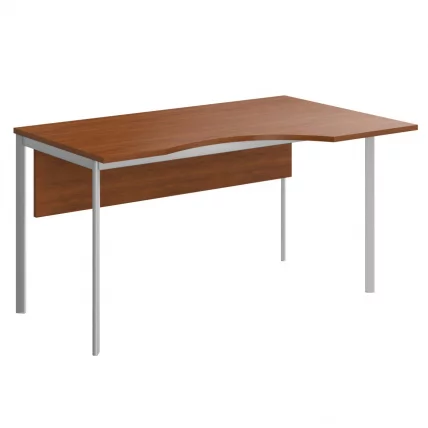 Стол эргономичный IMAGO-S CA-1SD(L/R) орех французский алюминий_0