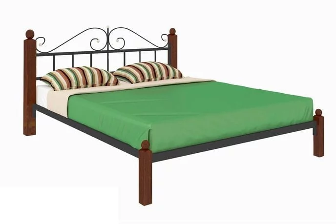 Кровать Диана Lux 1200х1900 Желтая_0