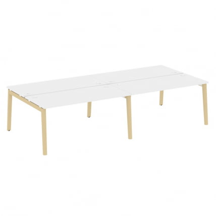 Рабочая станция ONIX WOOD OW.D.RS-4.4.7 Белый Бриллиант/Светлый_0