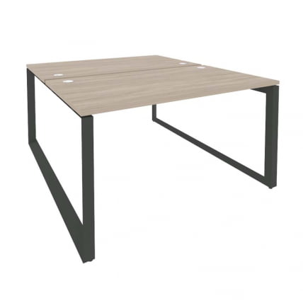 Рабочая станция на О-образном м/к ONIX O.MO-D.RS-2.3.8 Дуб Аттик/Антрацит_0