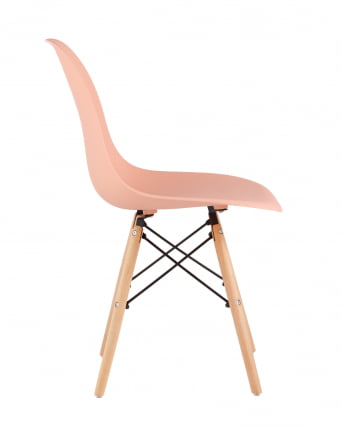 Стул Еамес Стйле ДСВ персиковый (разборный каркас) / Eames Style DSW_4