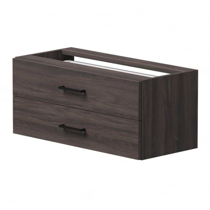 Модуль с ящиками для стеллажа металлического (комплект элементов стеллажа) Everprof EVO 254Н012 Дуб Пасадена Черный_0