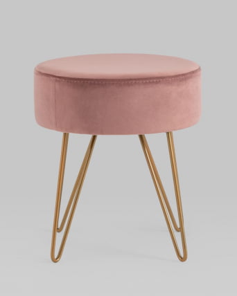 Пуф Спейси велюр Пыльно-розовый_3