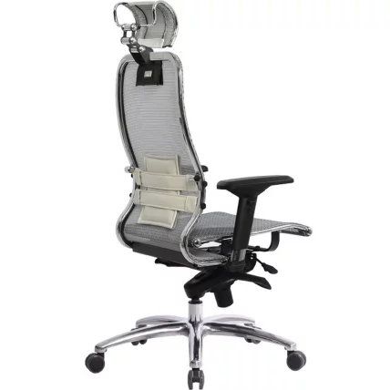 Кресло руководителя Samurai S-3.04 Белый лебедь_2