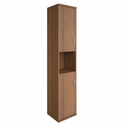 Шкаф высокий узкий левый Riva А.СУ-1.5 Л Орех Гварнери_0