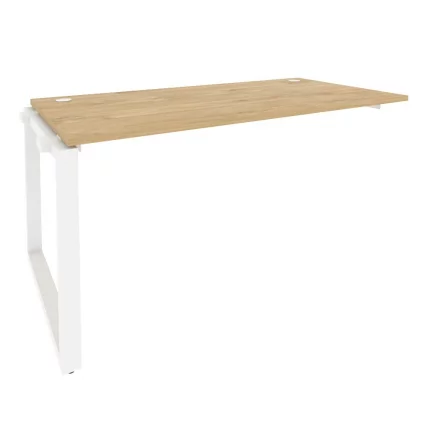 Наборный элемент рабочей станции на О-образном м/к ONIX O.MO-1.NRS-4.8 Тиквуд Светлый/Белый_0