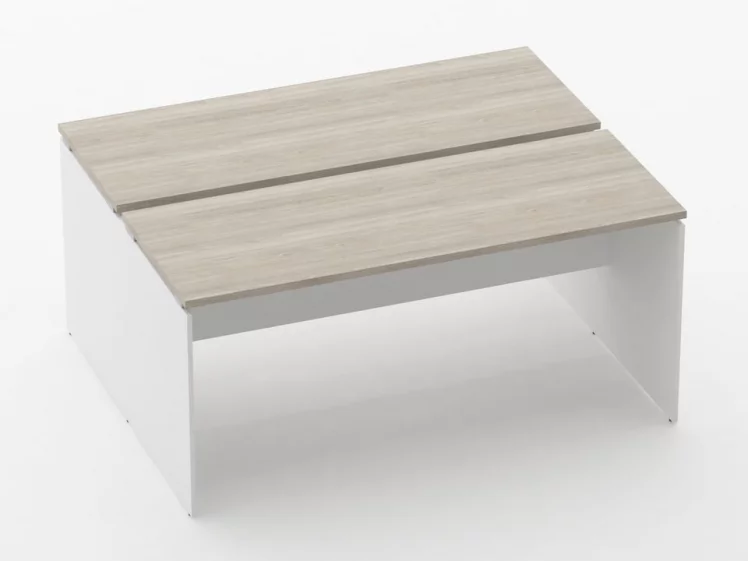 Рабочий модуль Deka ЛДСП каркас 75.125.16 Дуб Сантана светлый/Белый_0