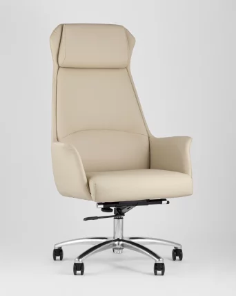 Кресло руководителя ТопЧаирс Викинг Бежевое / TopChairs Viking_1