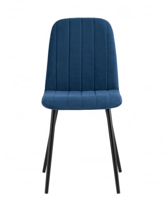 Стул Easy велюр синий 4 шт. комплект_2