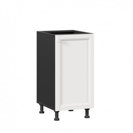 Тумба кухонная 400 Джулия ЛД 284.020.000.045 Черный Белый_0