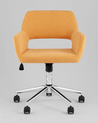 Стул офисный ROSS рогожка желтый_1