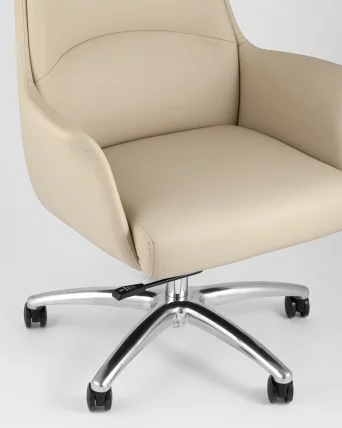 Кресло руководителя ТопЧаирс Викинг Бежевое / TopChairs Viking_8