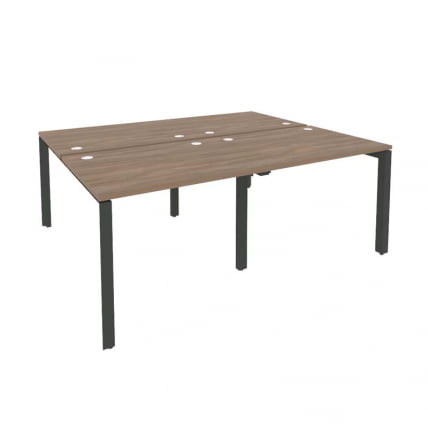 Рабочая станция на П-образном м/к ONIX O.MP-D.RS-4.1.8 Дуб Аризона/Антрацит_0