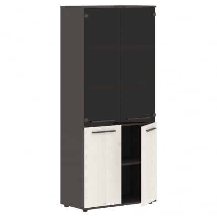 Шкаф комбинированный EDIS EHCS 85.2 Ясень Траун Мокко Мокко_1