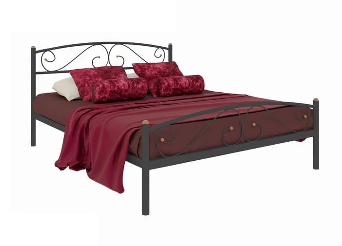 Кровать Вероника Plus 1400х2000 Черная_0