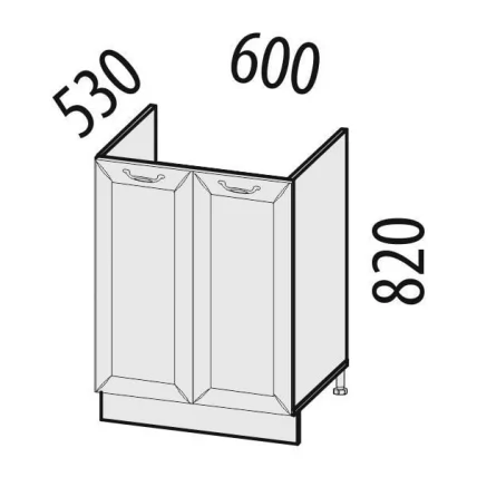 Стол кухонный под мойку Оливия 72.50_1