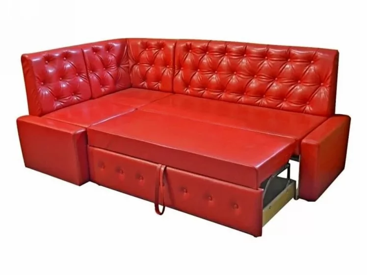 Диван угловой раскладной Зефир Комбинация 1 Остин Рэд_1