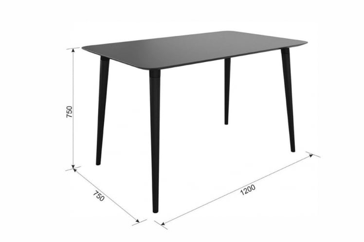 Стол обеденный Сканди 1 Белый-светлый лак_1