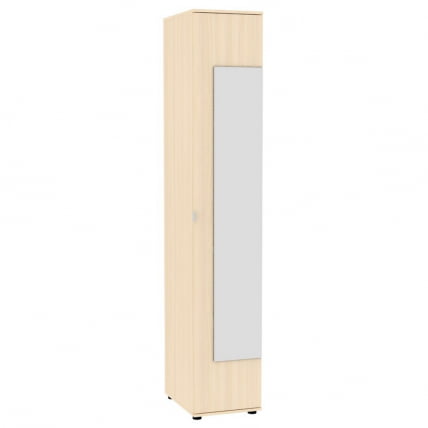 Шкаф распашный Алиса (H1_M) 2230х400х540 с торцевой ручкой (ДМ)_0