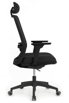 Кресло Work W-218C BLACK Черный_1