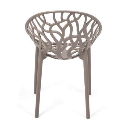 Стул BUSH (mod. 017) пластик, 60*58,5*80см, серый_3