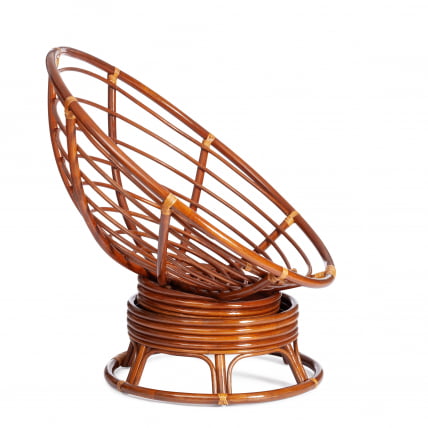 Кресло-качалка PAPASAN/ПАПАСАН w 23/01 B /без подушки/ 115х78х104 см, Pecan (орех)_1