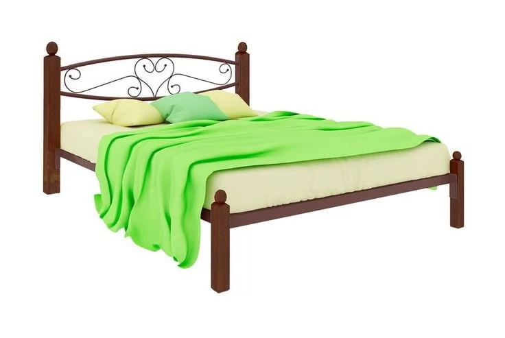 Кровать Каролина Lux 1200х2000 Медная_0