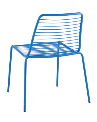 Стул Дели металл Голубой_4