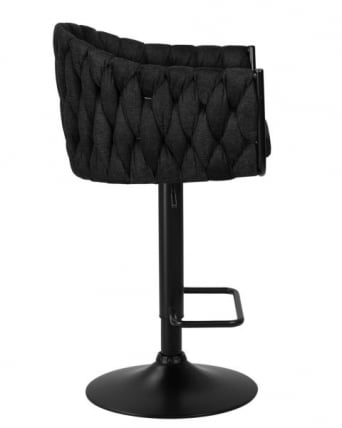 Стул барный DOBRIN LEON (черная ткань (LAR-275-33)) 2 шт_3