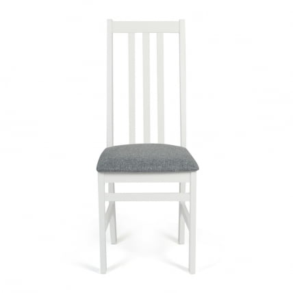 Стул SWEDEN Многослойная фанера, 41*40*99 см, white, ткань серая (16/1) разобранный_1