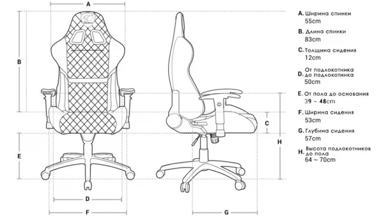Кресло геймерское COUGAR ARMOR ONE ROYAL_4
